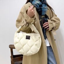 【TAION/タイオン】MILITARYバナナショルダーバッグ M