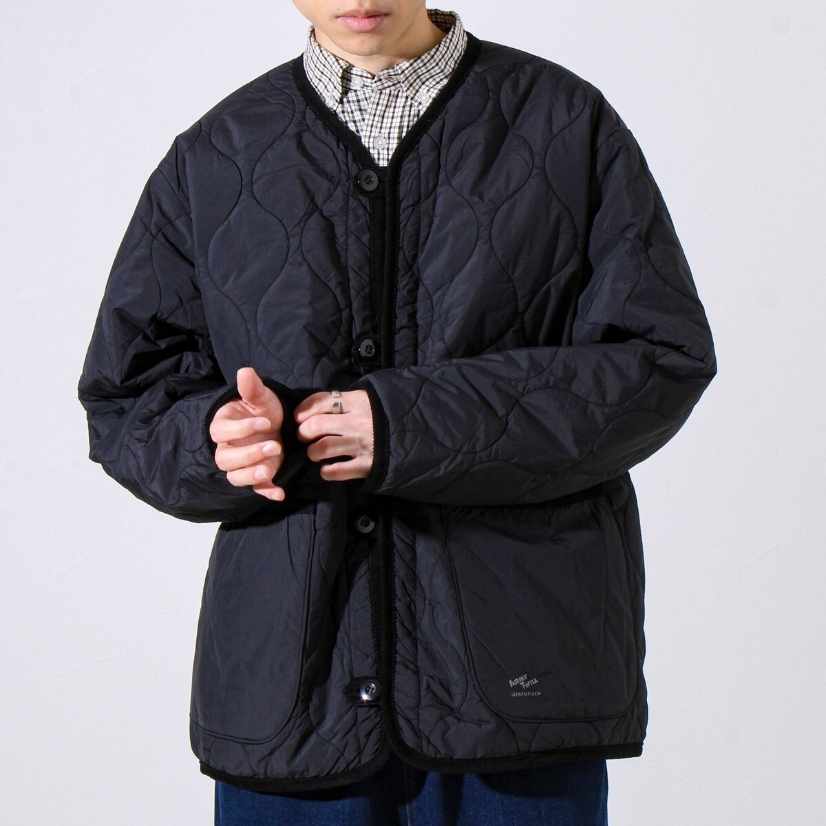 ARMY TWILL/アーミーツイル】Quilting Reversible Jacket | グロスター