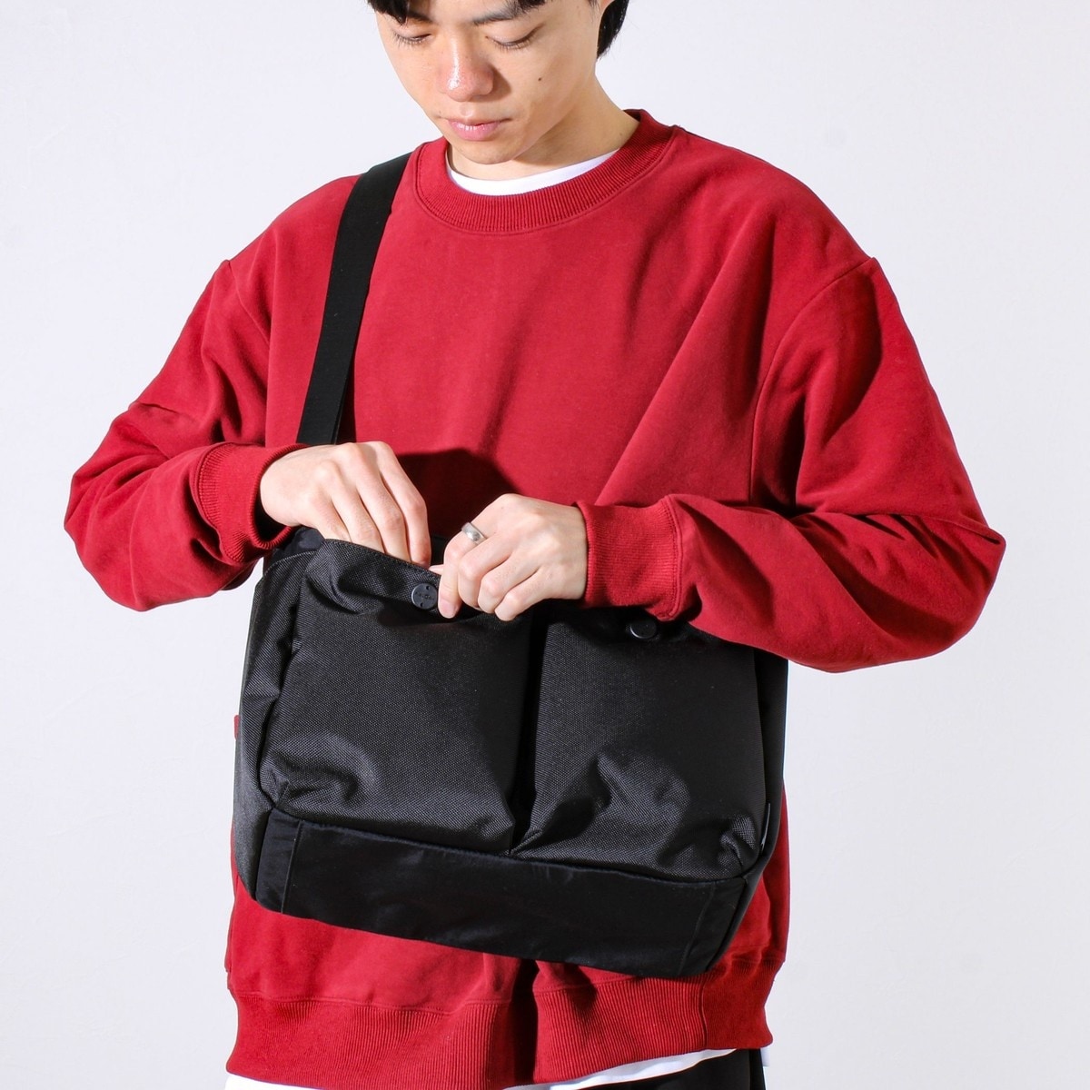[}C]ySML/GXGGzPILOT SHOULDER BAG/OX^[iGLOSTERj ubN