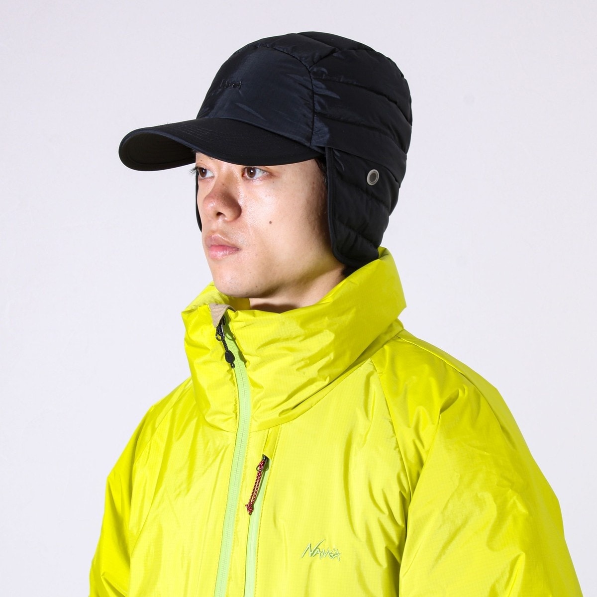 [}C]yNANGA/iKzAURORA TEX DOWN DUCK BILL CAP/OX^[iGLOSTERj ubN