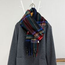 フレディエミュ(fredy emue)の【TWEED MILL/ツイードミル】ウールチェックストール48