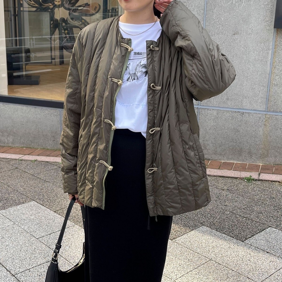 TAION/タイオン】REVERSIBLE CHINA BUTTON INNER DOWN | フレディ