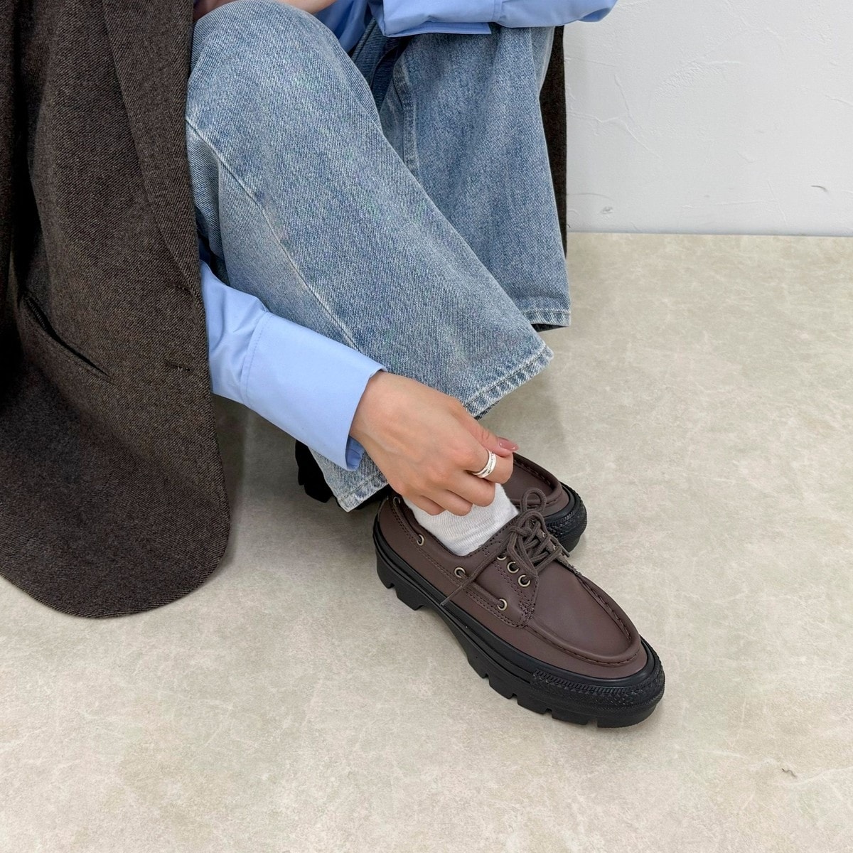 [}C]yCONVERSE/Ro[XzCONVERSE ALL STAR CHUNK MS OX/tfBG~ifredy emuej uE