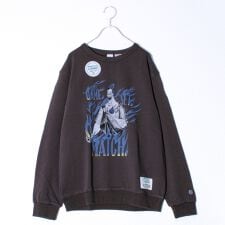 【DISCUS×Disney Villains】UNISEX ヴィンテージ風 裏毛スウェット
