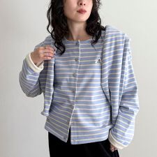 【GEVACO/ゲバコ】裏フリースカーデ