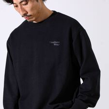 【GOODNESS WEAR】ソフトタッチ裏起毛クルーネックスウェット