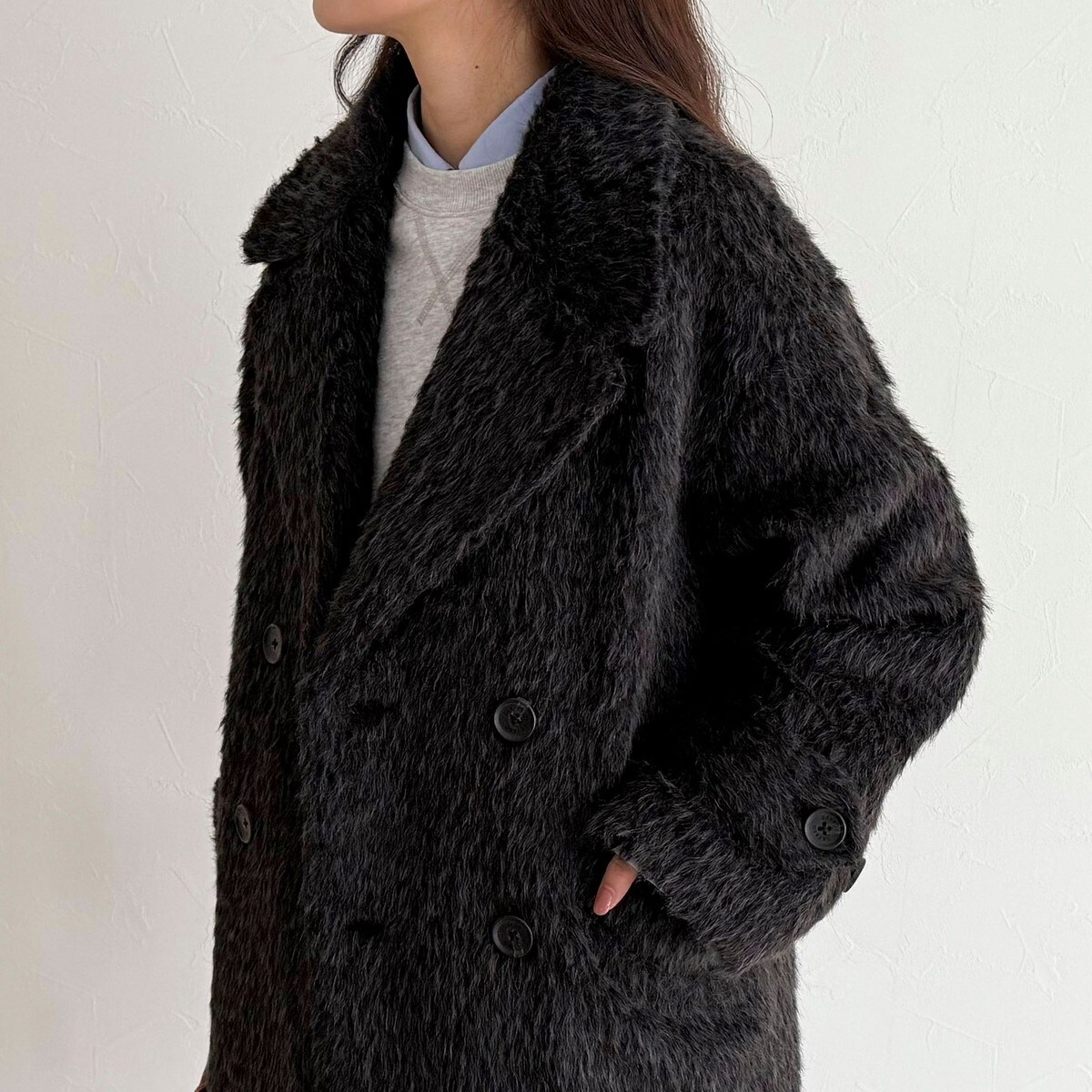 フレディエミュ（fredy emue）/【GEVACO/ゲバコ】別注シャギーPコート GEVACO/ゲバコ】別注シャギーPコート | フレディエミュ(fredy emue