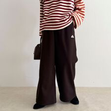 【GEVACO/ゲバコ】ウールライクイージーパンツ