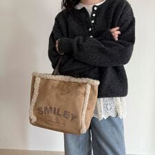 フレディエミュ(fredy emue)のSMILEYエコファームートントートバッグ