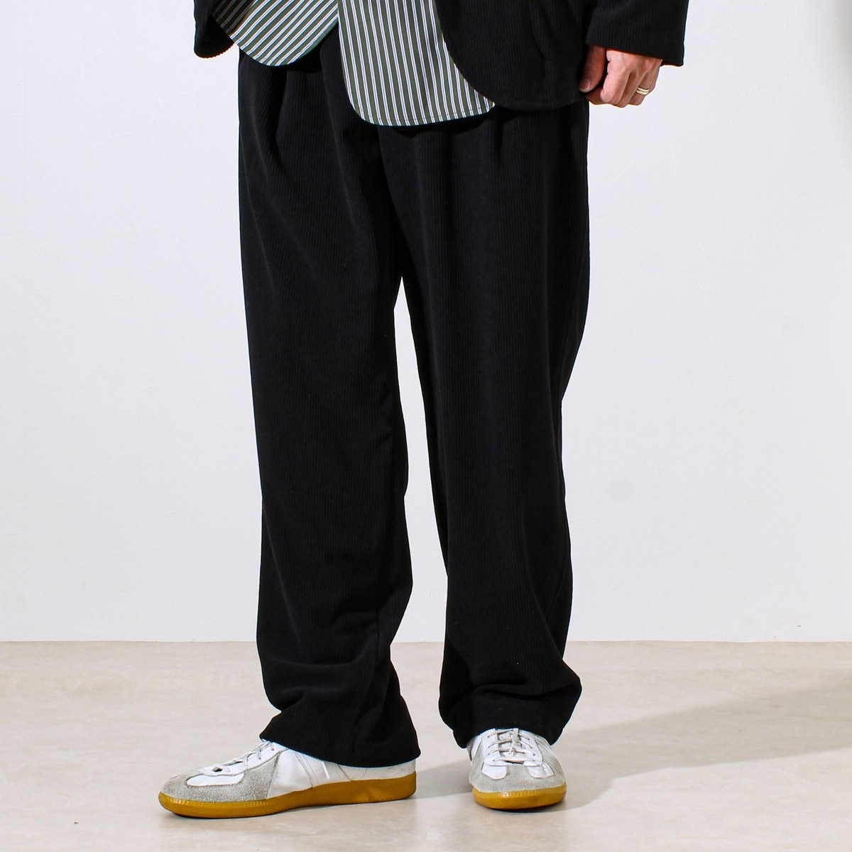 Deep Shape】微起毛ストレッチ イージーパンツ | グロスター(GLOSTER