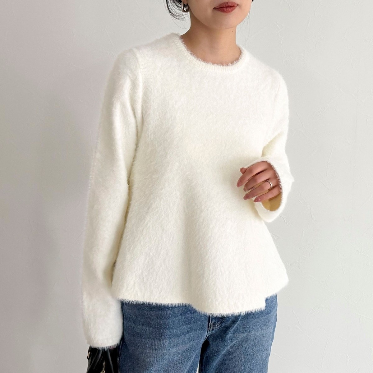 シャギーペプラムニットプルオーバー | フレディエミュ(fredy emue