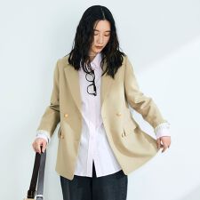3サイズ展開/オンオフ使える】ダブルブレストジャケット | フレディ 