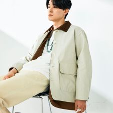 【春の本命アウター】ハンティングブルゾン