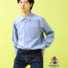 【GEVACO/ゲバコ】シャンブレーシャツ