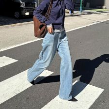 【@sora_522m企画】BASIC STRAIGHT LIGHT DENIM