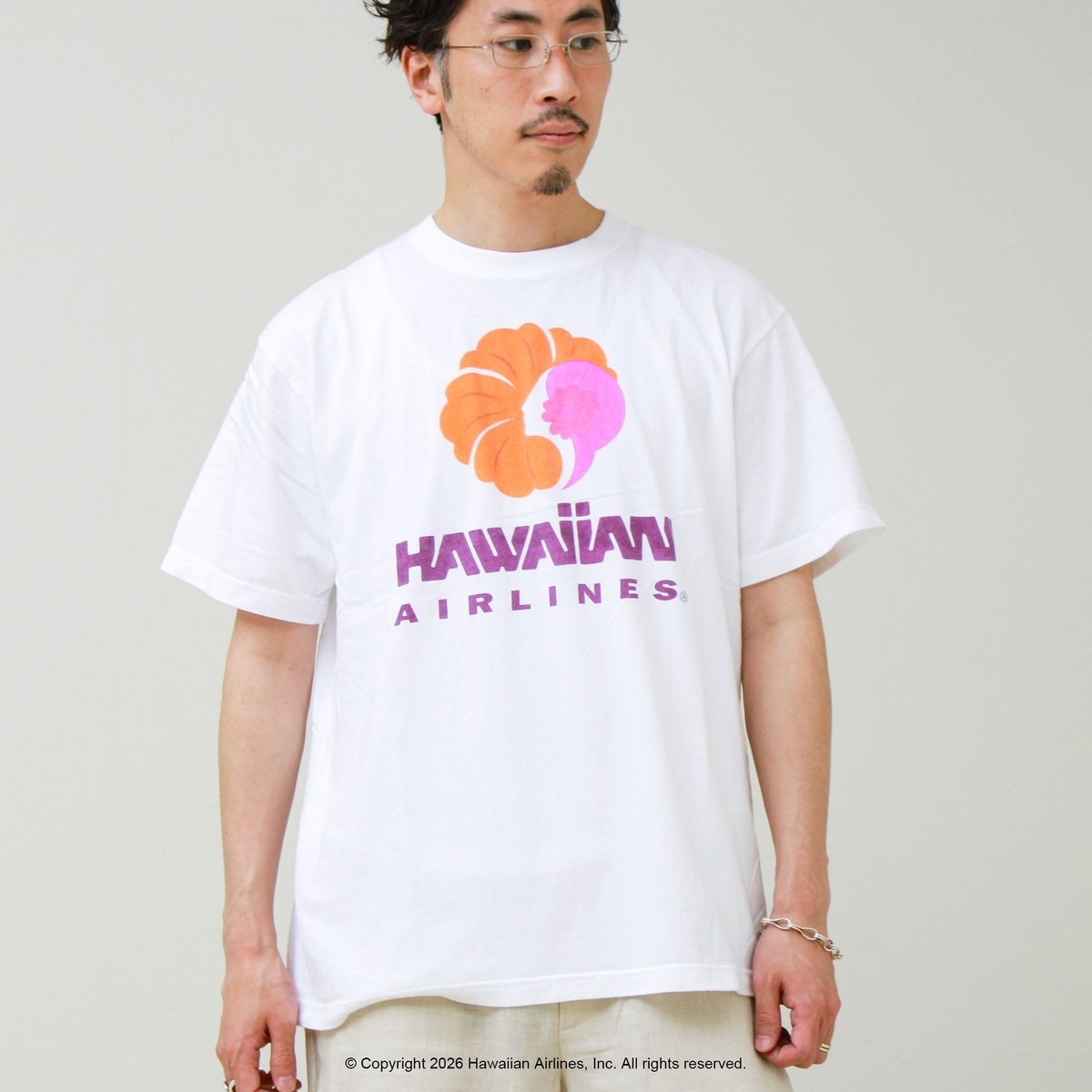 GOOD ROCK SPEED】HAWAIIAN AIRLINE ロゴTシャツ | グロスター(GLOSTER