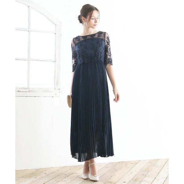 Coast imi lace outlet maxi dress navy