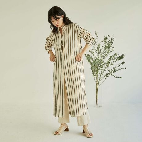 ストライプ比翼ロングワンピース ドゥ アルシーヴ Doux Archives ファッション通販 マルイウェブチャネル Ca000 751 01 ストライプ比翼ロングワンピース ドゥ アルシーヴ Doux Archives ファッション通販 マルイウェブチャネル Ca000 751 01