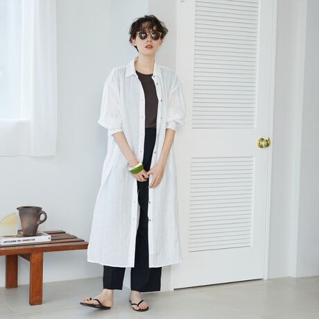 ｅｕｒｏｐｅａｎ ｆｌａｘ リネンシャツワンピース ドゥ アルシーヴ Doux Archives ファッション通販 マルイウェブチャネル