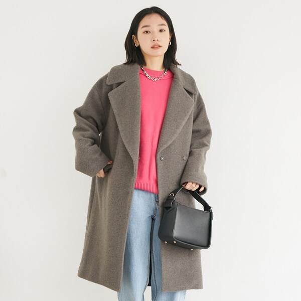The clasik ショールカラーコート The clasik ショールカラーコート
