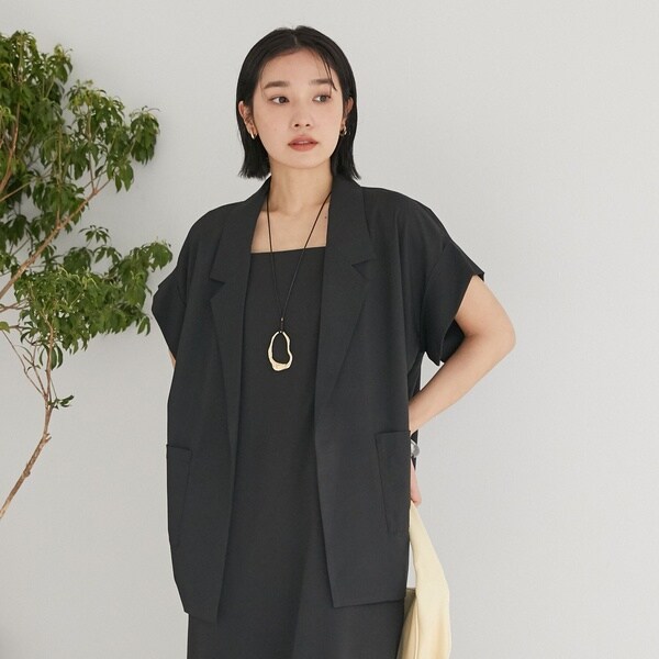 Doux archives（ドゥアルシーヴ）の「メッシュフレンチスリーブ