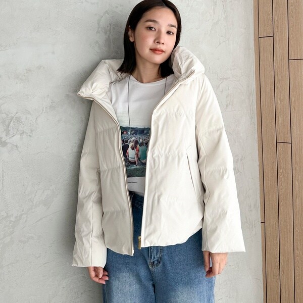 シームレスボリュームカラーダウン | ドゥ アルシーヴ(Doux archives