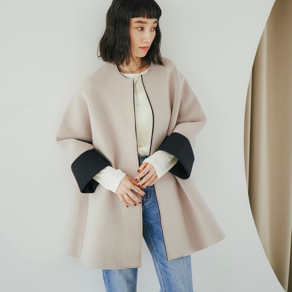 ボンディングミドルコート／ | ドゥ アルシーヴ(Doux archives