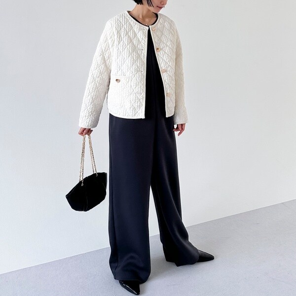 ボンディングフロントZIPオールインワン | ドゥ アルシーヴ(Doux