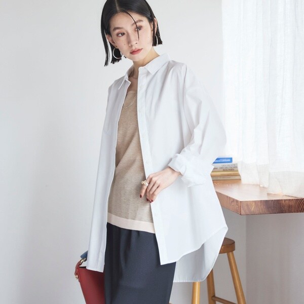 ドゥ アルシーヴ（Doux archives）/ベーシックオーバーシャツ／ ベーシックオーバーシャツ／ | ドゥ アルシーヴ(Doux archives