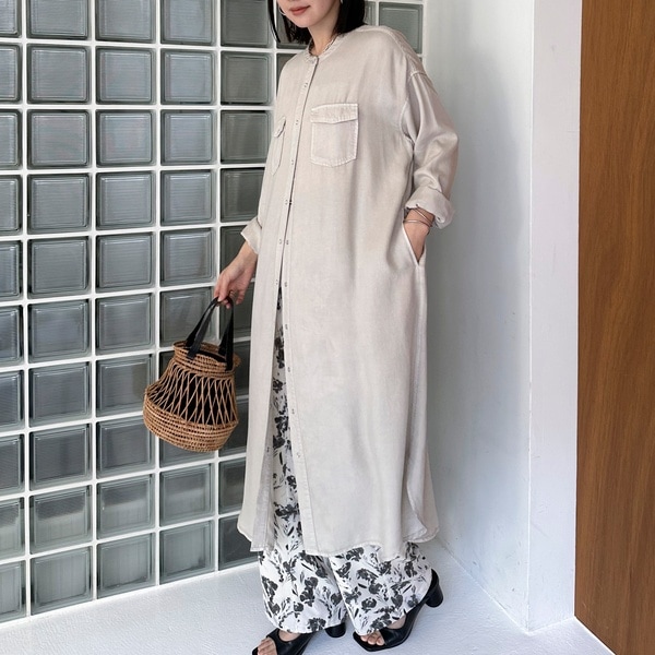 JOURNAL STANDARD L'ESSAGEリネンタックスリーブワンピース JOURNAL STANDARD L'ESSAGE｜リネンタックスリーブワンピース