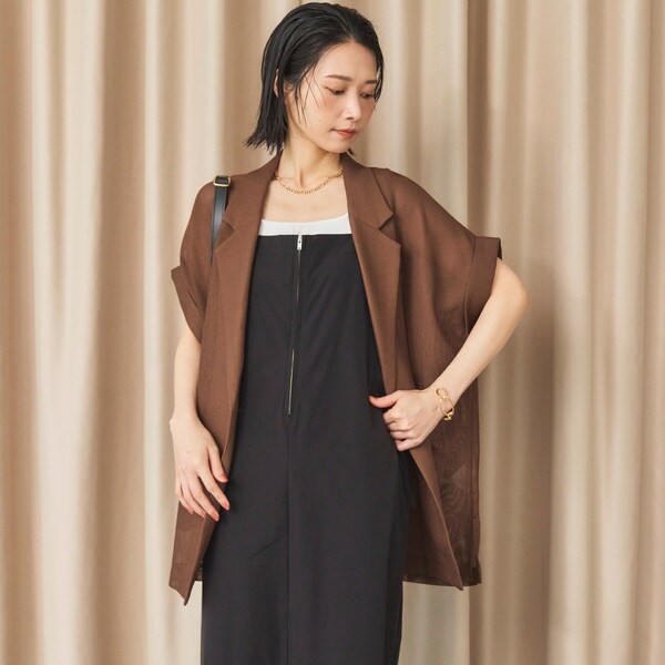DOUX ARCHIVES｜メッシュフレンチスリーブジャケット | Rakuten