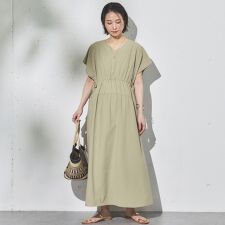 ドゥ アルシーヴ(Doux archives)のボイルギャザーワンピース