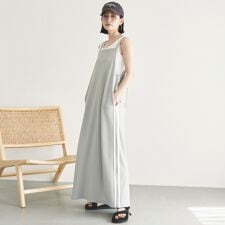サイドラインキャミワンピース