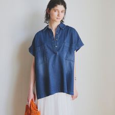 デニムスキッパーチュニック