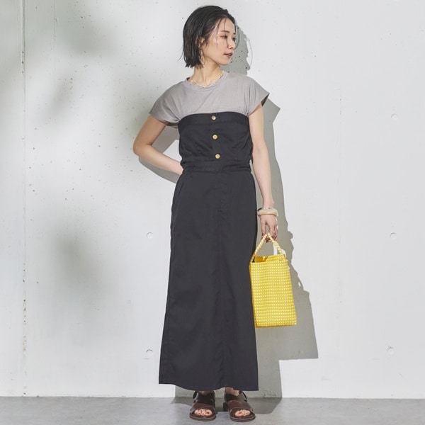 SALE✩.*˚Doux archivesシアー×インナーワンピースセット Doux archives（ドゥアルシーヴ）の「シアーワンピース+インナー
