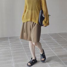 ベルト付ショートパンツ