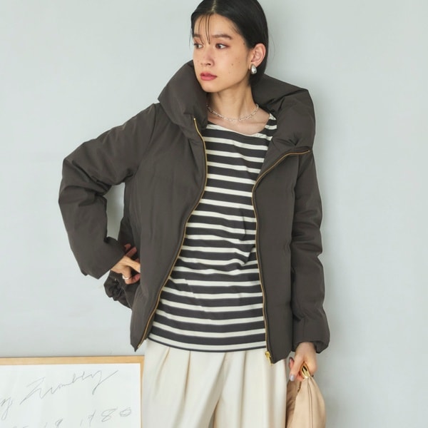 シームレスボリュームカラーダウン | ドゥ アルシーヴ(Doux archives