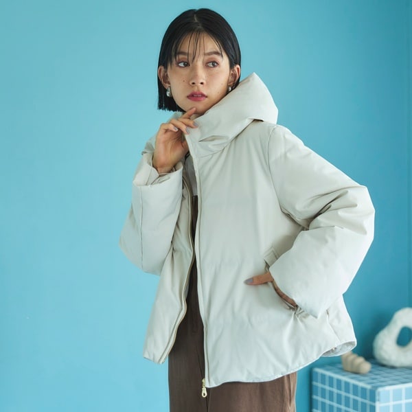 シームレスボリュームカラーダウン | ドゥ アルシーヴ(Doux archives