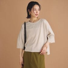 ラメミニ裏毛プルオーバー