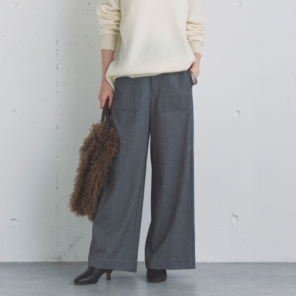 ドゥ アルシーヴ（Doux archives）/ソフトフランネルベイカーパンツ ソフトフランネルベイカーパンツ | ドゥ アルシーヴ(Doux archives