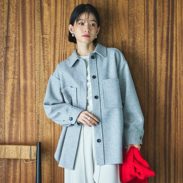 スピック&スパン ボンディングフーデッドコート 38 Spick & Span（スピックアンドスパン）の「ボンディング