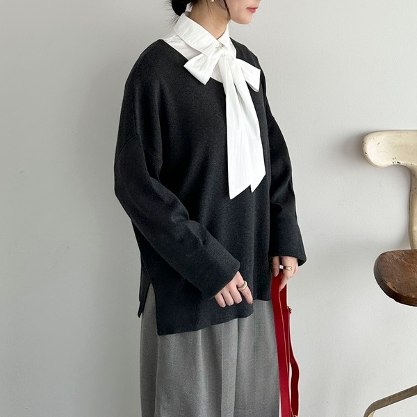 LOGAN slobe iena 鍵網みニット SLOBE IENA（スローブイエナ）の「LOGAN/ローガン 鍵編みニット