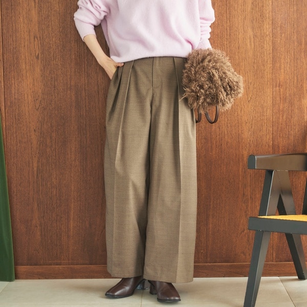 ドゥ アルシーヴ（Doux archives）/２タックチェックパンツ 2タックチェックパンツ | ドゥ アルシーヴ(Doux archives) | マルイ