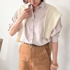 ドゥ アルシーヴ(Doux archives)のヴィンテージサテン２ＷＡＹシャツ