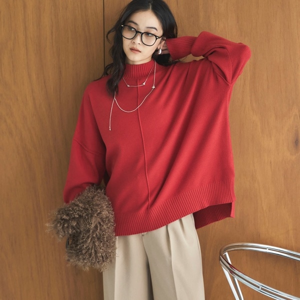 マシンウォッシャブルニットプルオーバー | ドゥ アルシーヴ(Doux