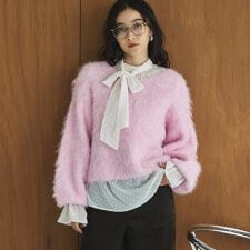 毛がき２ＷＡＹニットプルオーバー