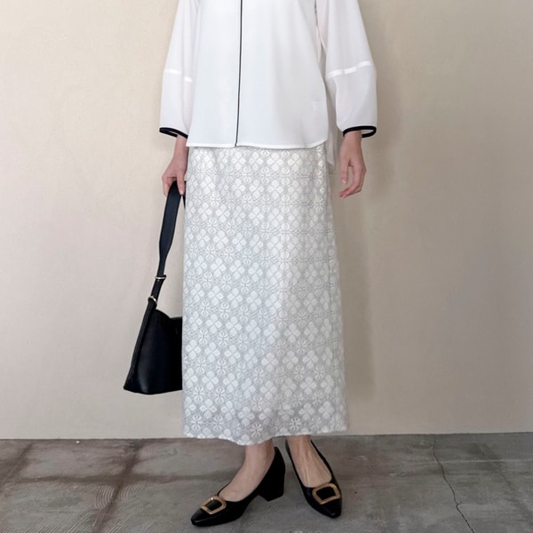 リネン混タイトスカート | スローブ イエナ(SLOBE IENA) | マルイ