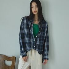 シアー２ＷＡＹシャツ（ストライプ／チェック）