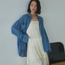 ソフトデニム２ＷＡＹシャツ／