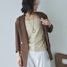 フロントダブルキャミソール